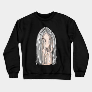 Melting Face Crewneck Sweatshirt